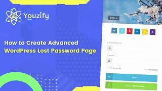 Create Advanced WordPress Lost Password Page