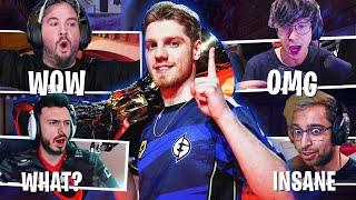 VALORANT PROS & STREAMERS REACTS TO DEMON1 INSANE PLAYS