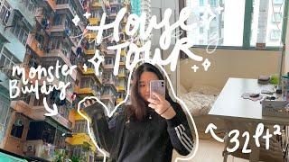  Tour of My 100sqft Flat in Hong Kong  (Living in the HK Monster Building )