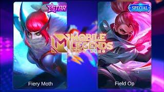Hanabi | Field Op Special Skin VS Fiery Moth Starlight Skin | Mobile Legends Bang Bang