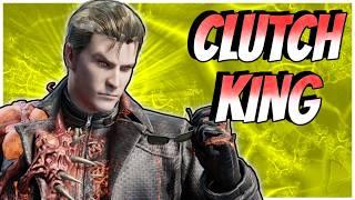 WESKER IS THE CLUTCH KING! - Dead by Daylight