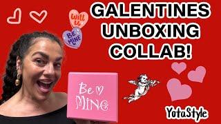 GALENTINES UNBOXING COLLAB with THE BAD GIRLS! CAMI, EVA, JAME, DAWN & WINNIE!