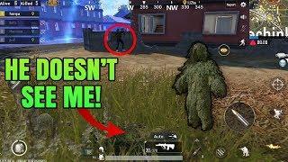 Ghillie Suit EXPERIMENT! Does the disguise actually works? | Ghillie Suit Trolls | PUBG Mobile