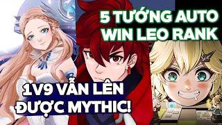 MLBB | TOP 5 TƯỚNG AUTO WIN LEO THẦN THOẠI MÙA 32! 1V9 LÀ DỄ CỰC ĐÁNG MUA VỀ! | Tốp Mỡ