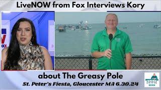 LiveNOW from Fox Interviews Kory about The Greasy Pole