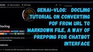 GenAI Vlog - Docling Tutorial