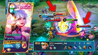 Unbelievable - HOW TO PLAY FANNY AGGRESSIVELY!! | Build Top 1 Global Fanny ~ MLBB