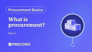 What Is Procurement? | Precoro