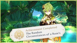 The Random Circumstances of a Rose's Blooming Achievement| Genshin Impact