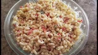 Американская кухня. Салат из макарон.( Deli style salad).