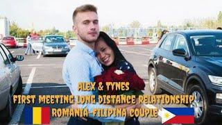 First meeting long distance relationship in Romanian-Filipina couple