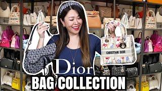 ENTIRE DIOR BAG COLLECTION | Lady Dior, Dior Booktote, Dior Saddle, Dior  D-lite | Mel in Melbourne