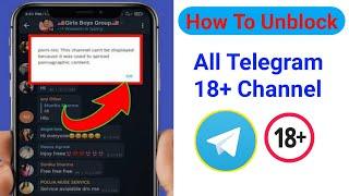 Fix- This Channel Can't Be Displayed on Telegram || Telegram Channel Can Not be Display in 2022