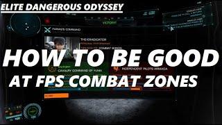 Elite Dangerous Odyssey   How to win Combat Zone FPS Battles