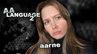 aarne - AA LANGUAGE 2 /// РЕАКЦИЯ *девушки*