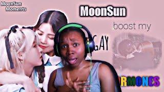 OK NOW THINGS ARE LOOKING... | [MAMAMOO] MoonSun Moments that makes me feel more single  REACTION