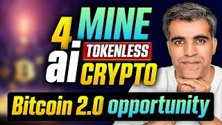  EARN MILLIONS? 4 FREE "Tokenless AI" Cryptos to Mine NOW (Bitcoin 2.0 Opportunity!) 