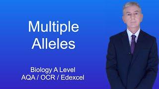 A Level Biology Revision (Year 13) "Multiple Alleles"