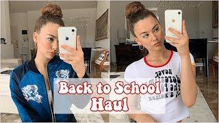 BACK TO SCHOOL TRY-ON HAUL  vittoria.miles