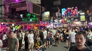 Бангла Роуд январь 2024, без комментариев / Bangla road Phuket JAN 2024 no comments