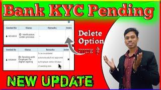 Bank KYC approved without employer|Bank KYC New Update|Bank KYC Delete Option Gayab Hai|Mithundas