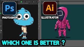 Photoshop vs Illustrator | Ultimate Head-to-Head Comparison