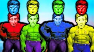 Wrong heads top superheroes Hulk! Epic puzzle game can you gyess this challenge minigeroes