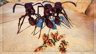 Using Bullet Ants VS Termites And Driver Ants in Empires Of The Undergrowth