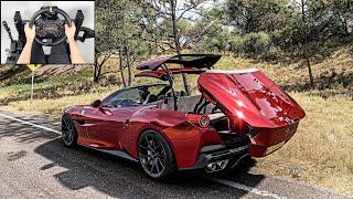 Ferrari Portofino Convertible | Forza Horizon 5 | Steering Wheel Gameplay