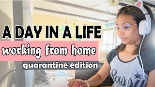 A DAY IN A LIFE of IT Support | quarantine edition | work from home