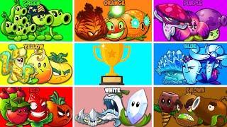 Tournament All Team Color Plants Battlez - Who Will Win? - Pvz 2 Team Plant vs Team Plant