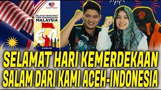 HAPPY 64THMERDEKA MALAYSIA‼️KIBARKAN JALUR GEMILANG DAN PEMBANGUNAN SEMAKIN PESAT