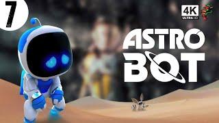 ASTRO BOT (PS5) | CRASH SITE & GREAT MASTER CHALLENGE ALL COLLECTIABLES | 4K 60FPS HDR