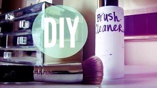 DIY Brush Cleaner! 2 Minute Tutorial | thataylaa