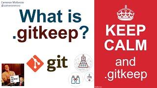 What is .gitkeep in Git? Plus an example.