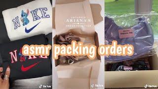 asmr packing orders | tiktok compilation