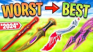 *2024* Ranking Every VALORANT KNIFE From Worst to Best (Melee)