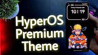 HyperOS Premium Theme For Any Xiaomi Devices | New Anime System Ui | #hyperos