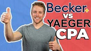 Yaeger vs Becker CPA Review Guide (Watch Before Buying)