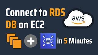How Can I Connect to AWS RDS Instance from AWS EC2? | Connect to AWS RDS from AWS EC2 | AWS RDS Demo