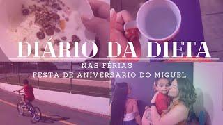 DIÁRIO DA DIETA #6 | NIVER DO SOBRINHO | CAMINHADA NO DOMINGO