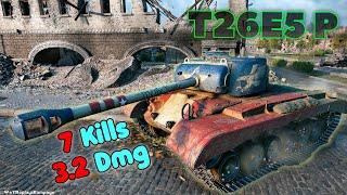 T26E5 Patriot - 7 Frags 3.2K Damage by player suso77