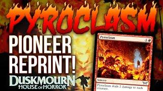 Pyroclasm to PIONEER! Duskmourn REPRINT is PERFECT for Lotus Combo (MTG DSK) | Magic: The Gathering