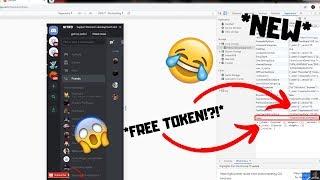 *NEW* HOW TO GET FREE DISCORD TOKENS!?!