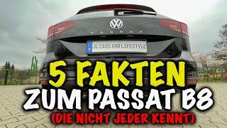 5 nicht alltägliche Fakten zum Volkswagen Passat B8