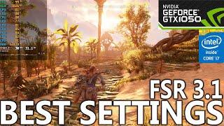 Horizon Forbidden West on GTX 1050 | FSR 3.1 | Best Settings | 1080p | #gtx1050