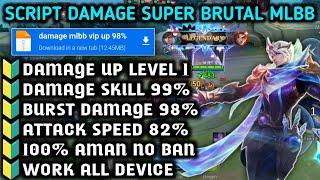 UPDATE ‼️ SCRIPT DAMAGE MOBILE LEGENDS TERBARU 2024 ANTI BANNED 100% WORK