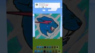 Pixel art on subscriber's request  #crafts #minecraft #pixelcraft #gaming #trending