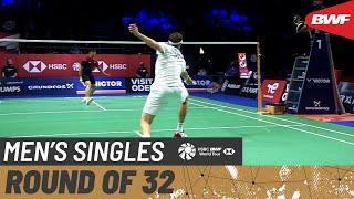 VICTOR Denmark Open 2021 | Loh Kean Yew (SGP) vs Viktor Axelsen (DEN) [2] | Round of 32