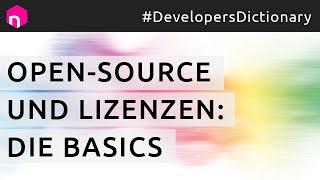 Open-Source und Lizenzen: Die Basics // deutsch